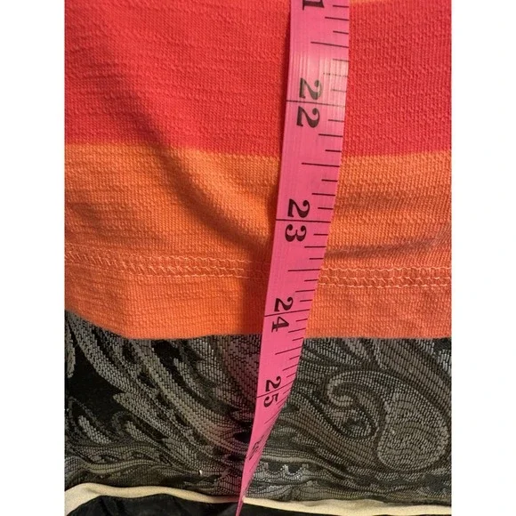 T By Talbots Long Sleeve Multi Colored Tee Shirt, Medium - Picture 7 of 9